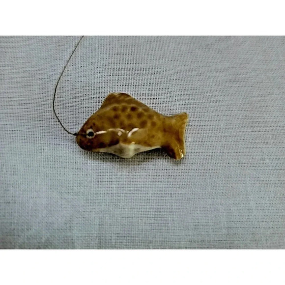 VINTAGE WANJIANG CHINA CHINESE SHIWAN MUDMAN FISHERMAN 5" FIGURINE SEE PHOTOS - Picture 9 of 16